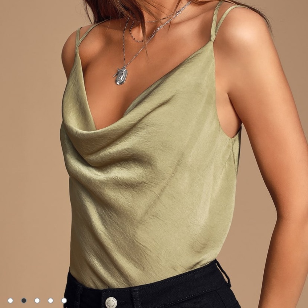 Lulu’s cowl cami blouse